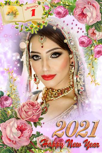 Happy New Year Photo Frame 2021 screenshot 2