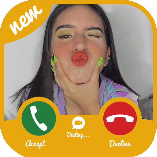Incoming Call From Domelipa  - Fake Video Call icon