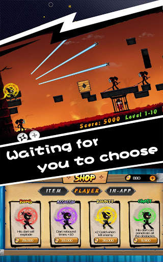Stickman Wars:Ninja legend screenshot 5