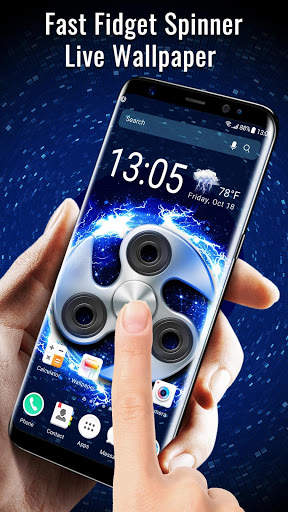 Fidget Spinner Wallpaper & Moving background screenshot 1