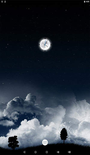 Moon Clock Live Wallpaper screenshot 9