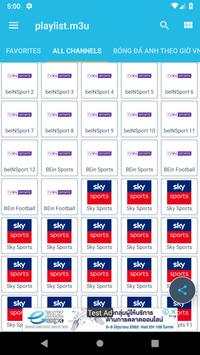iSea IPTV - M3U playlist screenshot 2