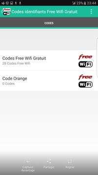 Code Free Wifi Gratuit screenshot 3