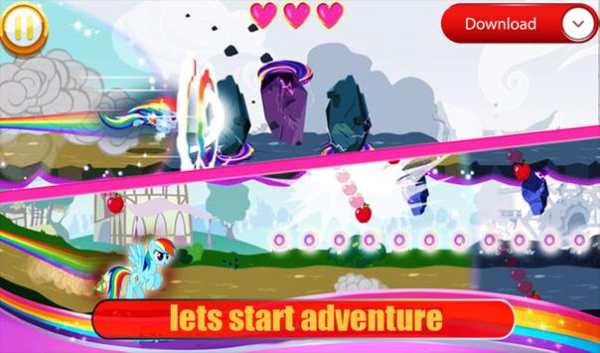 Rainbow Dash Running Out The Street screenshot 1