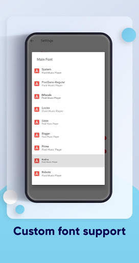 Fluid: Mp3 music player with floating widget screenshot 7