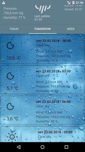 Light Weather Forecast screenshot 3
