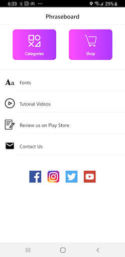 Phraseboard Paste Keyboard screenshot 1