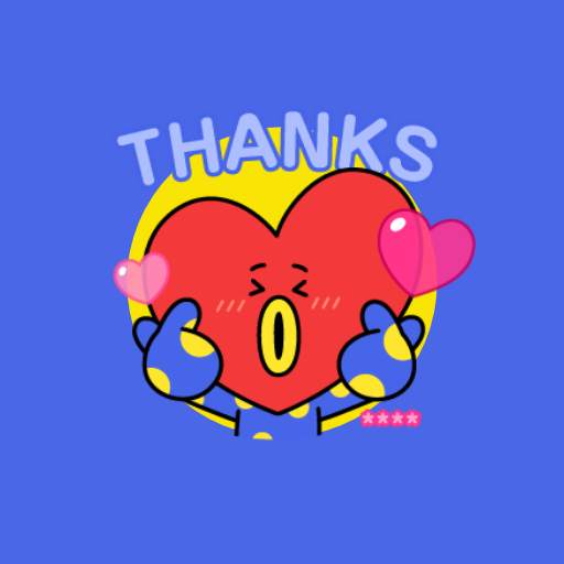 BT21 BTS stickers for WhatsApp Messenger 2.0