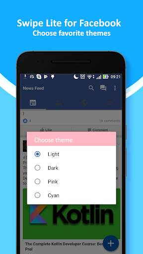 Super Swipe Theme for Facebook screenshot 6