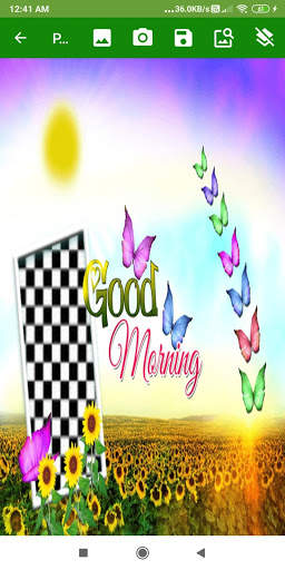 Good Morning Photo Frames screenshot 7