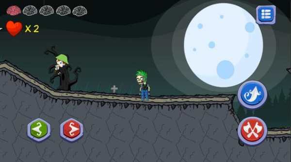 Granny spillz zombie funny swing: platform game screenshot 3