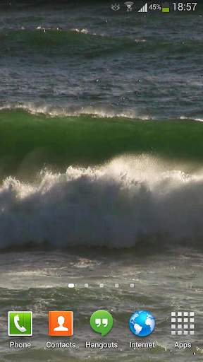 Ocean Waves Live Wallpaper HD4 screenshot 8