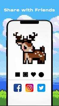 Unicorn Color by Number - Sandbox Pixel Art screenshot 8