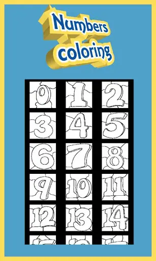 Coloring for Kids - Numbers screenshot 1