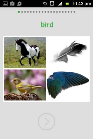 English vocabulary : flashcard 5 تصوير الشاشة