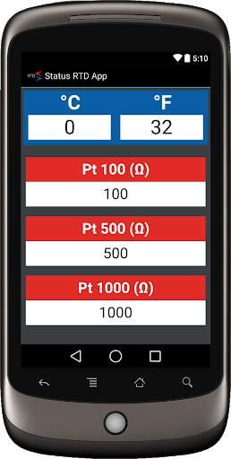 RTD Pt100 Converter screenshot 1