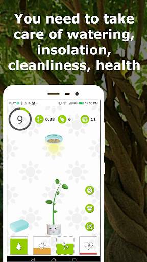 Lucky tree - plant your own tree 1 تصوير الشاشة