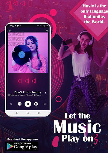 Audio Music Player. Mp3, AAC, WAV, WMA, DJ, Beat screenshot 2