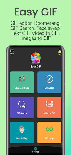 Easy GIF : GIF Maker & Editor, Meme maker, Reface screenshot 1