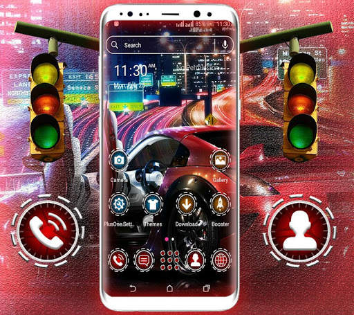 Racing Car Launcher Theme screenshot 1