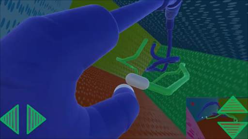 Latające linie 3D gra online 2 graczy ( VR) screenshot 3
