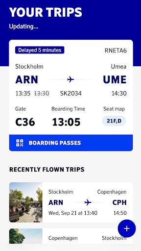 SAS – Scandinavian Airlines screenshot 2