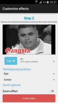 Gangster Video Maker screenshot 4