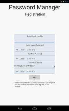 PasswordManager Lite screenshot 5