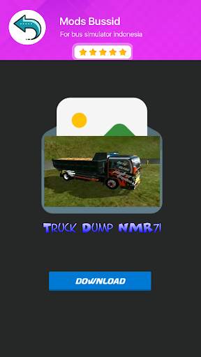 Mod BUSSID Dump Truck screenshot 6