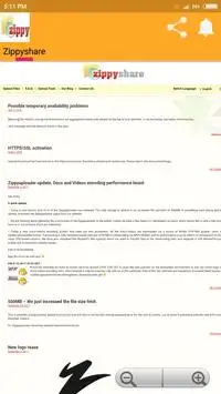 ZippyShare screenshot 2