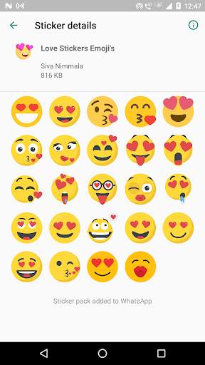 Love Stickers for WhatsApp screenshot 4
