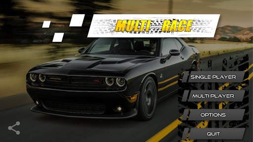 Multi Race : Single & Multi Player Car Racing screenshot 1