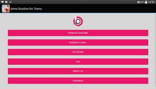 Arms Routine for Teens screenshot 10