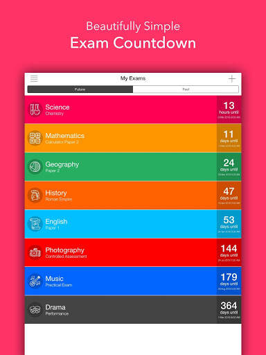Exam Countdown Lite screenshot 5
