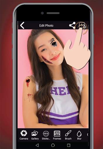 Halloween Photo Editor screenshot 4