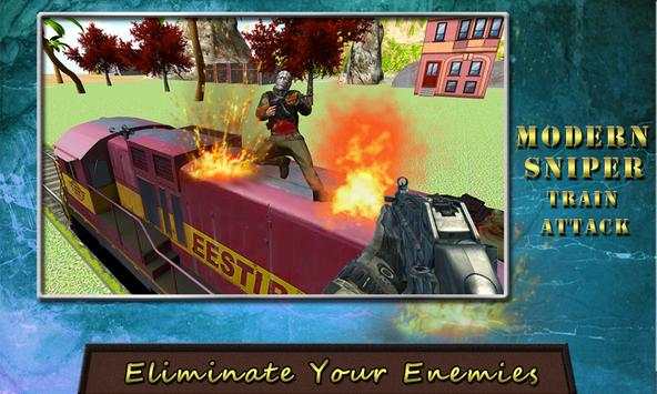 Modern Sniper Train Attack screenshot 4