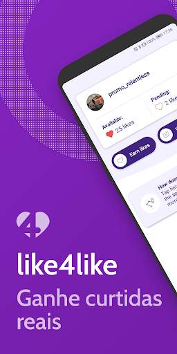 Like4Like — Obtenha Likes screenshot 2