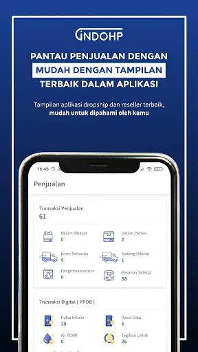 INDOHP Aplikasi Dropship, Reseller Terbaik, No 1 screenshot 7