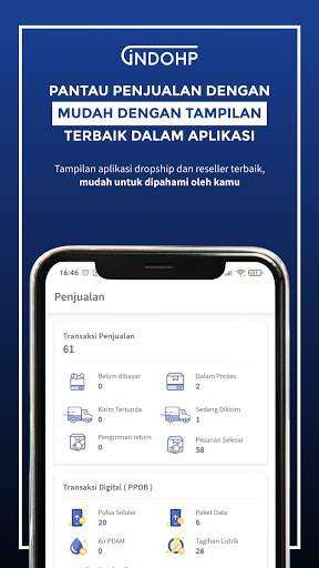 INDOHP Aplikasi Dropship, Reseller Terbaik, No 1 7 تصوير الشاشة