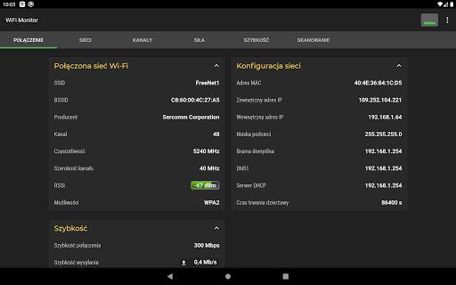 WiFi Monitor: analizator sieci Wi-Fi screenshot 7