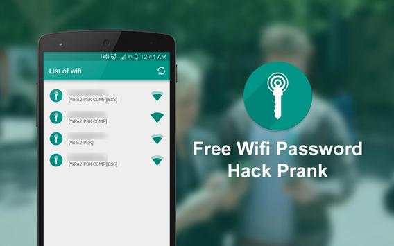 Free Wifi Password Hack Prank screenshot 1