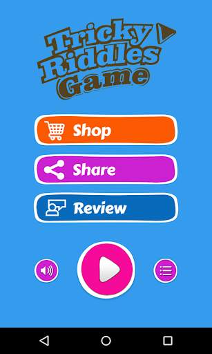 Tricky Riddles Game screenshot 1