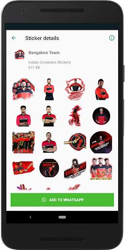 Indian Cricketer Sticker 2020 - WAStickerApps screenshot 6