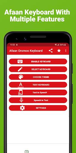 Afaan Oromoo English Keyboard 2020: Infra Keyboard screenshot 6