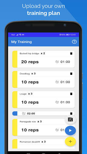 My Training - personal trainer, timer, WOD screenshot 4