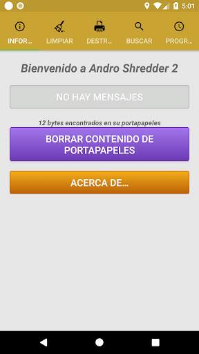 Andro Shredder screenshot 1
