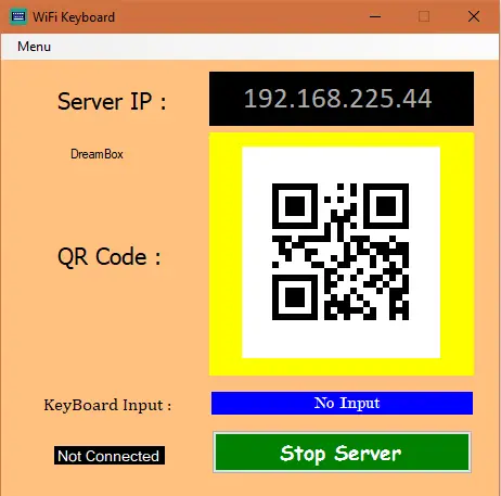 WiFi Keyboard - Wireless keyboard & Mouse for PC screenshot 3