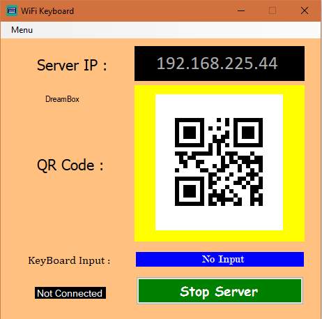 WiFi Keyboard - Wireless keyboard & Mouse for PC screenshot 3