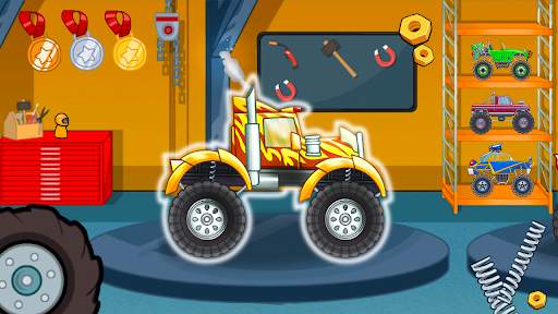 Kids Monster Truck Racing Game screenshot 5