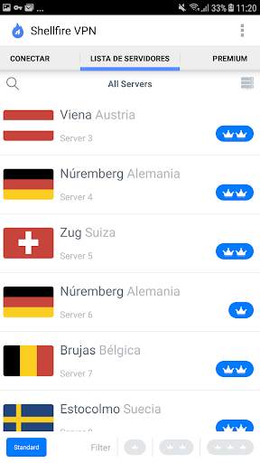 Shellfire VPN screenshot 2